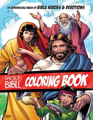 Cover image for 9780830775903 - The Action Bible Coloring Book