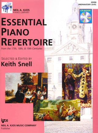 Cover image for 9780849763502 - Essential Piano Repertoire Prep Level