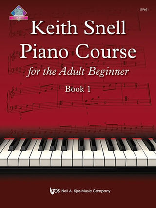 Cover image for 9780849764240 - Keith Snell Piano Course Adult Book 1