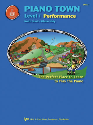 Cover image for 9780849773402 - Piano Town Performance Level 1