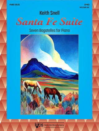 Cover image for 9780849798986 - Santa Fe Suite: Seven Bagatelles for Piano