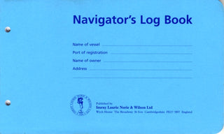 Cover image for 9780852881255 - Navigator's Log Book Refill