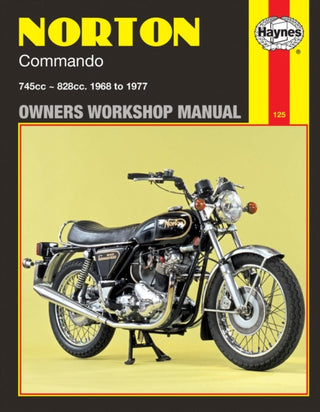 Cover image for 9780856961250 - Norton Commando (68 - 77) Haynes Repair Manual