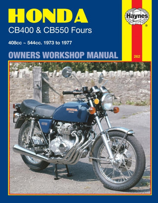 Cover image for 9780856962622 - Honda CB400 & CB550 Fours (73 - 77)
