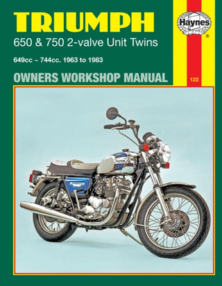 Cover image for 9780856968907 - Triumph 650 & 750 2-Valve Unit Twins (63 - 83)