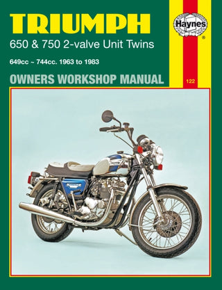 Cover image for 9780856968907 - Triumph 650 & 750 2-Valve Unit Twins (63 - 83)