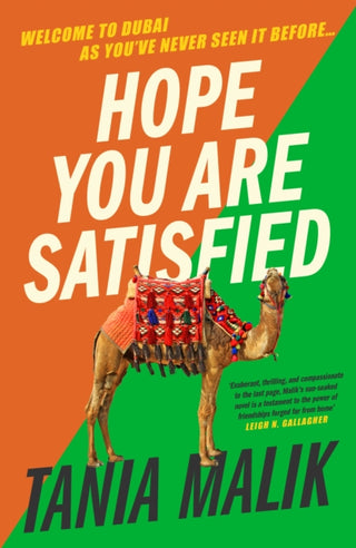 Cover image for 9780857308917 - Hope You Are Satisfied