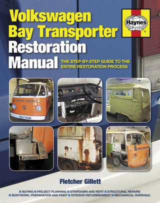 Cover image for 9780857332455 - Volkswagen Bay Transporter Restoration Manual