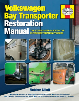 Cover image for 9780857332455 - Volkswagen Bay Transporter Restoration Manual