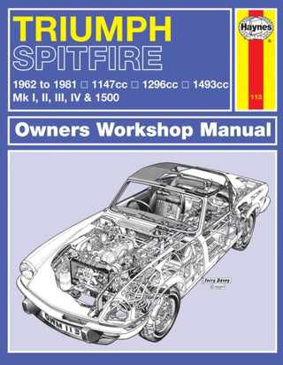 Cover image for 9780857336224 - Triumph Spitfire Owner's Workshop Manual