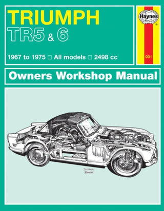 Cover image for 9780857336477 - Triumph Tr5 & Tr6 Owner's Workshop Manual