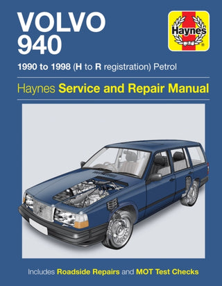 Cover image for 9780857336514 - Volvo 940 Petrol (90 - 98) Haynes Repair Manual