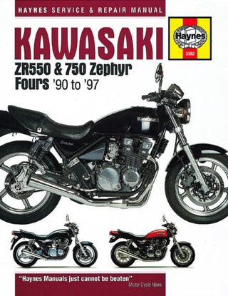 Cover image for 9780857338648 - Kawasaki ZR550 & 750 Zephyr Fours (90-97)