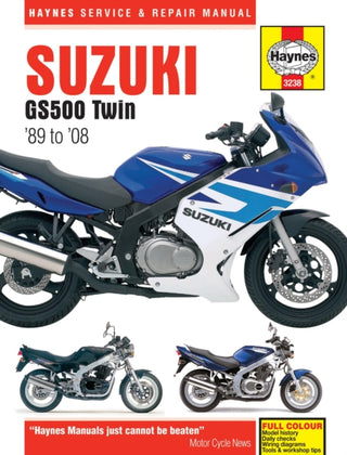 Cover image for 9780857339850 - Suzuki GS500 Twin (89 - 08) Haynes Repair Manual