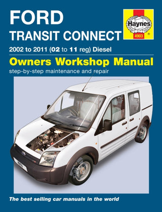 Cover image for 9780857339973 - Ford Transit Connect Diesel (02 - 11) Haynes Repair Manual
