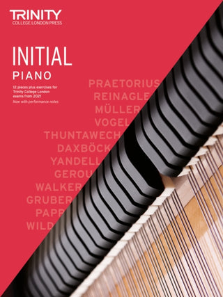 Supplemental image for 9780857369147 - Trinity College London Piano Exam Pieces Plus Exercises From 2021: Initial