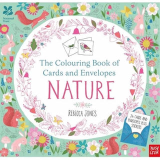 Cover image for 9780857637253 - National Trust: The Colouring Book of Cards and Envelopes - Nature