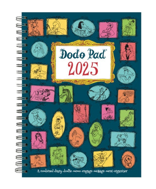 Cover image for 9780857703415 - The Dodo Pad A5 Diary 2025 - Calendar Year Week to View Diary