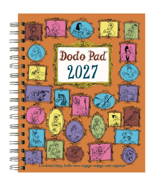 Cover image for 9780857703637 - Dodo Pad Original Desk Diary 2027 HARDCOVER- Week to View, Calendar Year Diary