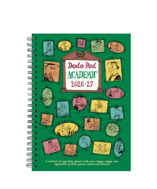 Cover image for 9780857703668 - Dodo Pad Academic A5 Diary 2026-2027 - Mid Year / Academic Year Week to View Diary
