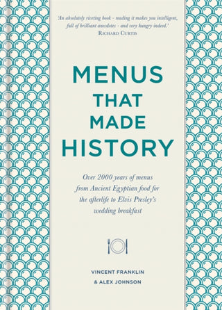 Cover image for 9780857835284 - Menus that Made History