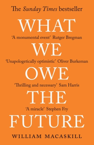 Supplemental image for 9780861546138 - What We Owe The Future