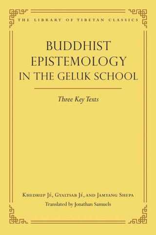 Cover image for 9780861714605 - Buddhist Epistemology in the Geluk School