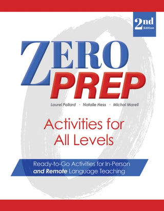 Cover image for 9780866475785 - Zero Prep Activities for All Levels
