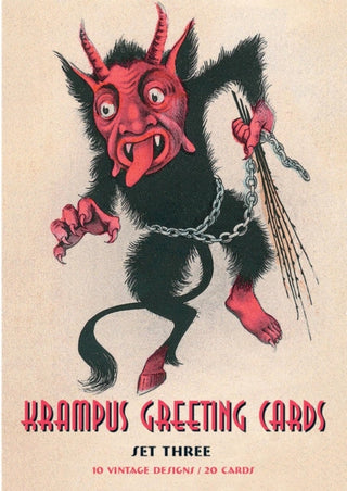 Cover image for 9780867199345 - Krampus Greeting Cards Set Three
