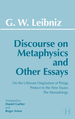 Supplemental image for 9780872201323 - Discourse on Metaphysics and Other Essays