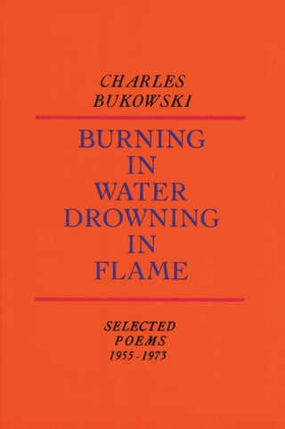 Cover image for 9780876851913 - Burning in Water, Drowning in Flame