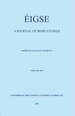 Cover image for 9780901510921 - Eigse