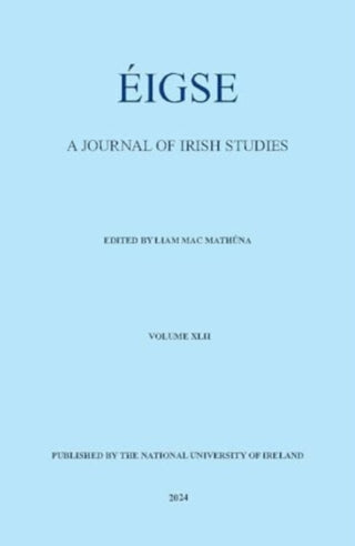 Cover image for 9780901510969 - Eigse