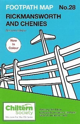 Cover image for 9780904148466 - Footpath Map No. 28 Rickmansworth and Chenies