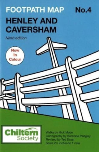 Cover image for 9780904148534 - Footpath Map No. 4 Henley and Caversham