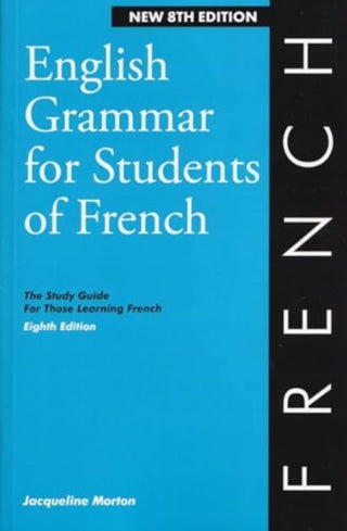Supplemental image for 9780934034586 - English Grammar for Students of French