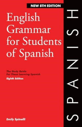 Supplemental image for 9780934034609 - English Grammar for Students of Spanish 8th edition