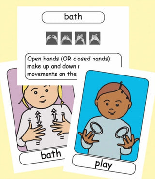 Cover image for 9780954238452 - Let's Sign BSL Flashcards