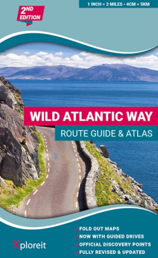 Supplemental image for 9780955265594 - Wild Atlantic Way Route Guide Atlas