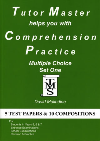 Cover image for 9780955590948 - Tutor Master Helps You with Comprehension Practice