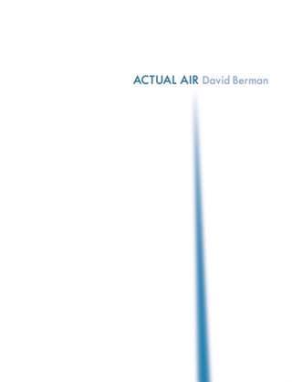 Cover image for 9780965618366 - Actual Air