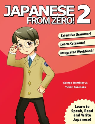 Cover image for 9780976998112 - Japanese from Zero!