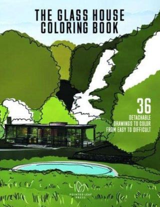 Cover image for 9780977787579 - The Glass House Coloring Book