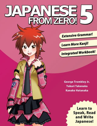 Cover image for 9780989654555 - Japanese From Zero! 5