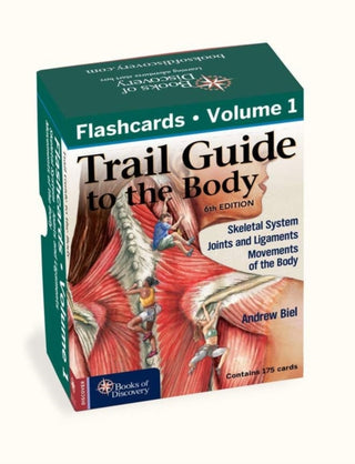 Cover image for 9780991466603 - Trail Guide to the Body Flashcards, Vol 1