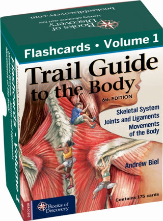 Cover image for 9780991466603 - Trail Guide to the Body Flashcards Volume 1