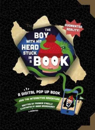 Cover image for 9780993195624 - The Boy with His Head Stuck in a Book