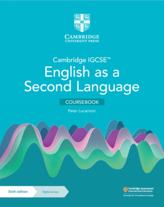Cover image for 9781009031943 - Cambridge Igcse English As a Second Language Coursebook + Digital Access 2 Years