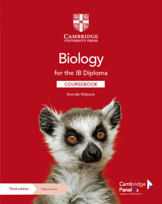 Cover image for 9781009039680 - Biology for the IB Diploma Coursebook with Digital Access (2 Years)