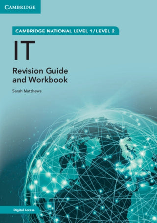 Cover image for 9781009118088 - Cambridge National in IT Revision Guide and Workbook with Digital Access (2 Years)